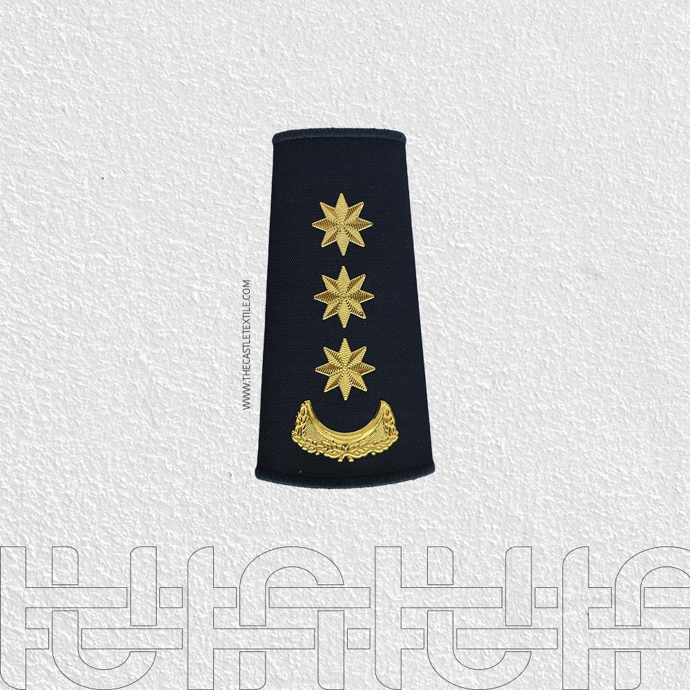 Military Army Police Shoulder Rank Emblem -Fiber / TCT-BA-044