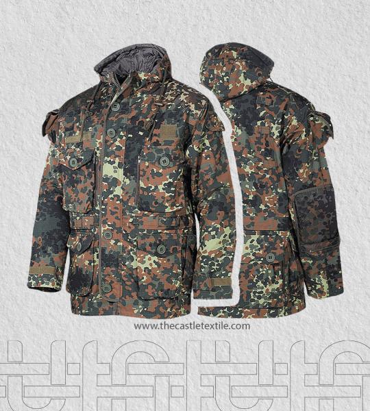 Camouflage military jacket / TCT-M-002