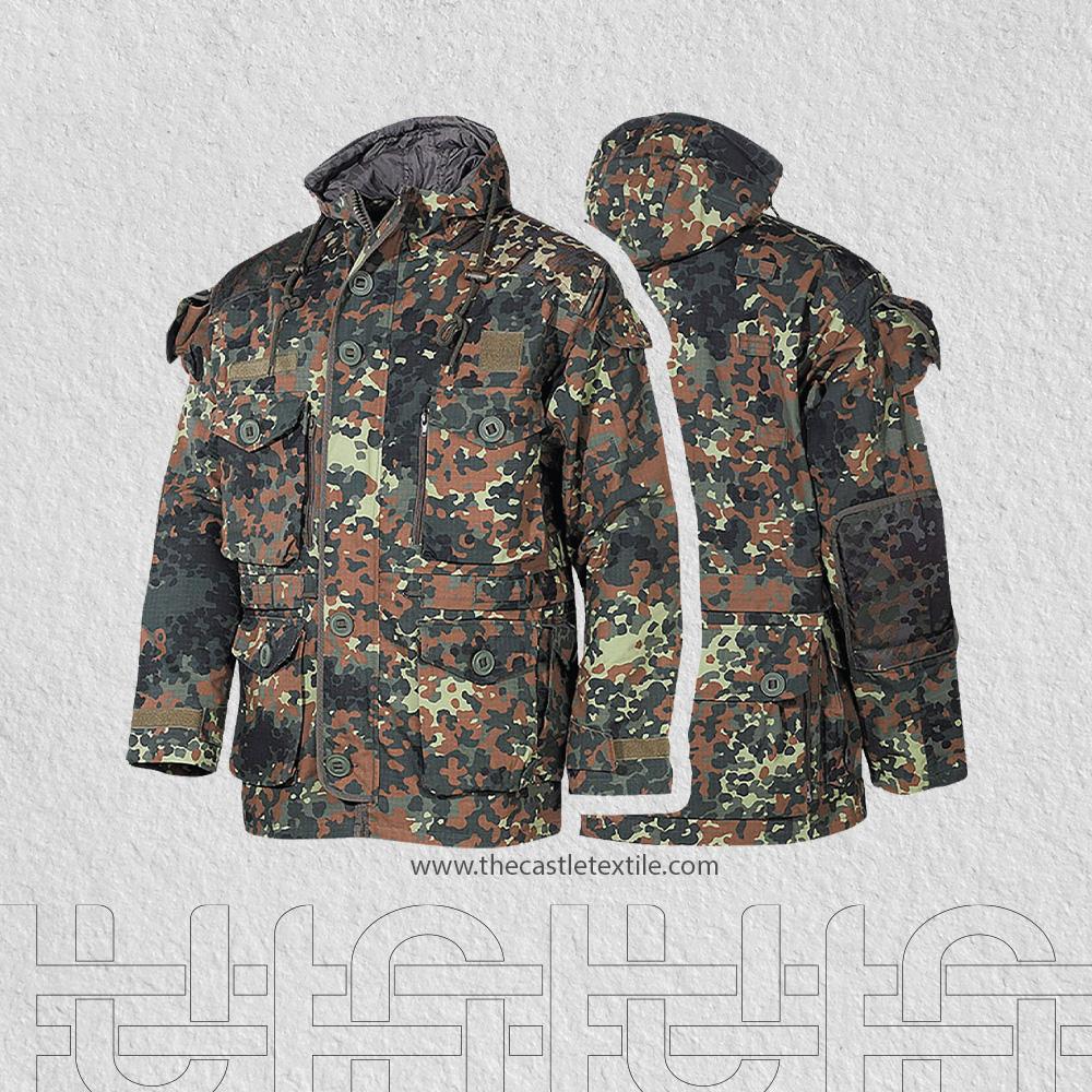 Camouflage military jacket / TCT-M-002