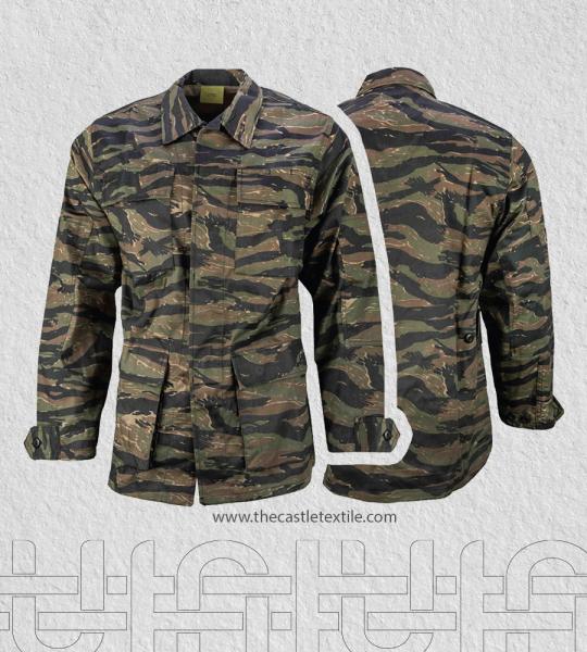 Camouflage military jacket / TCT-M-003