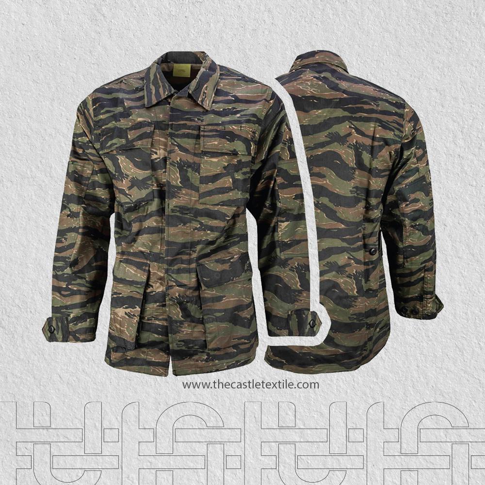 Camouflage military jacket / TCT-M-003