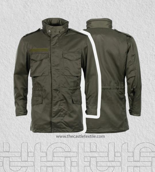 Plain military jacket / TCT-M-004