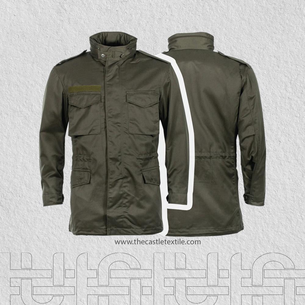 Plain military jacket / TCT-M-004