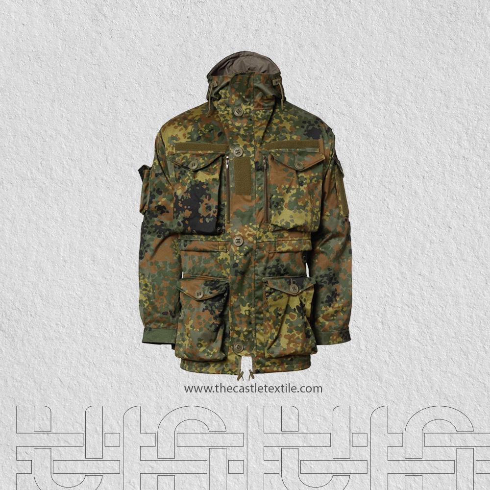 Camouflage military jacket / TCT-M-008