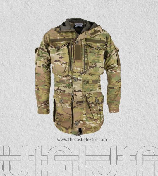 Camouflage military jacket / TCT-M-009