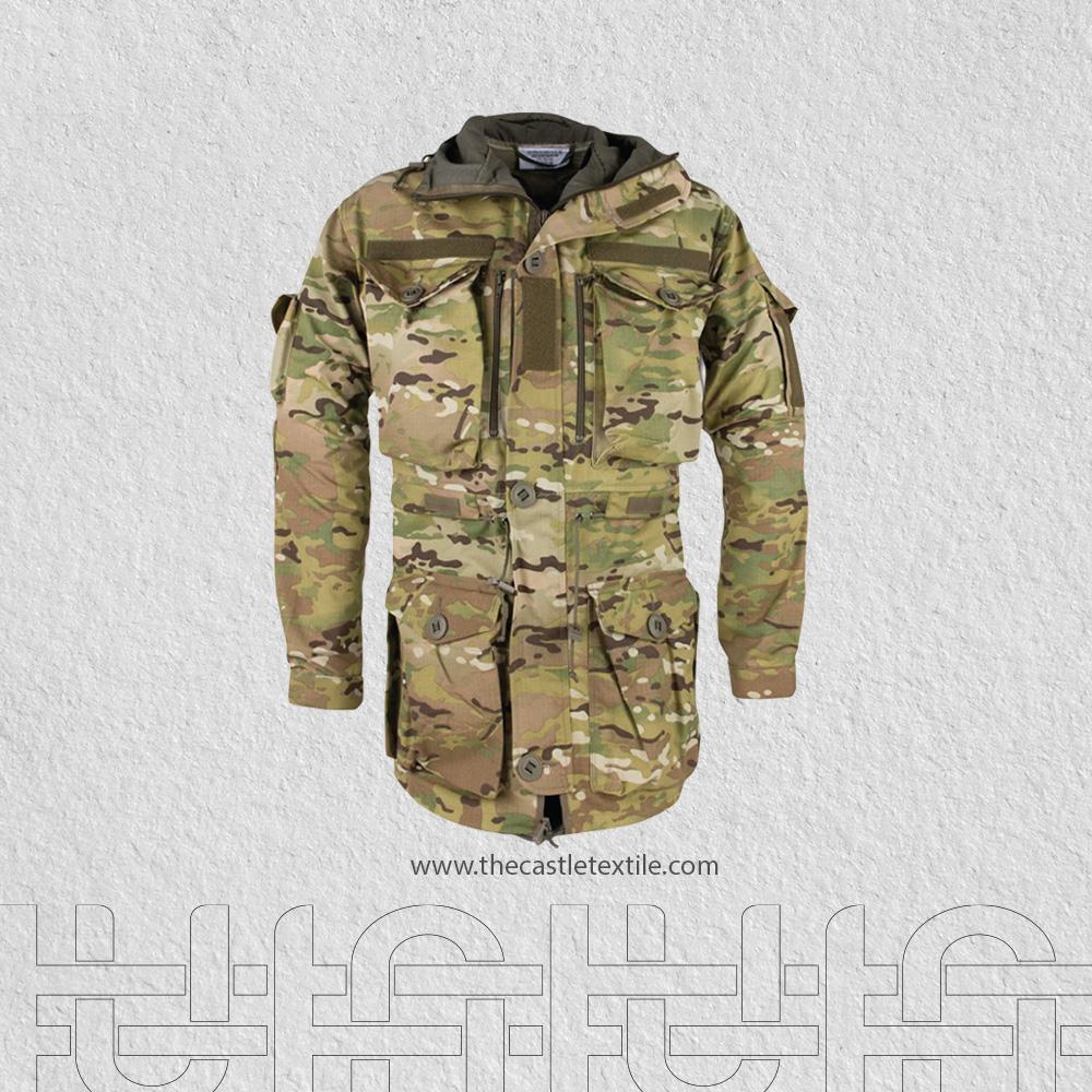 Camouflage military jacket / TCT-M-009